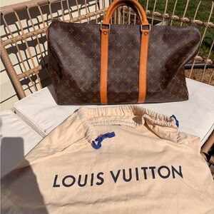 Louis Vuitton keepall size 50